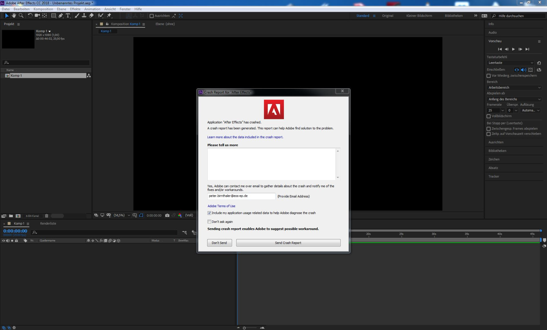 Screenshot Adobe AE Crash Report.JPG